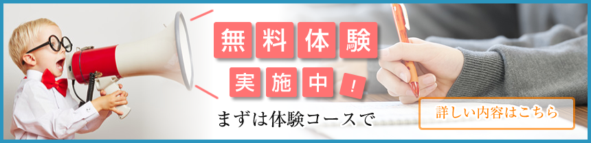 無料体験レッスンの詳しい内容はこちら