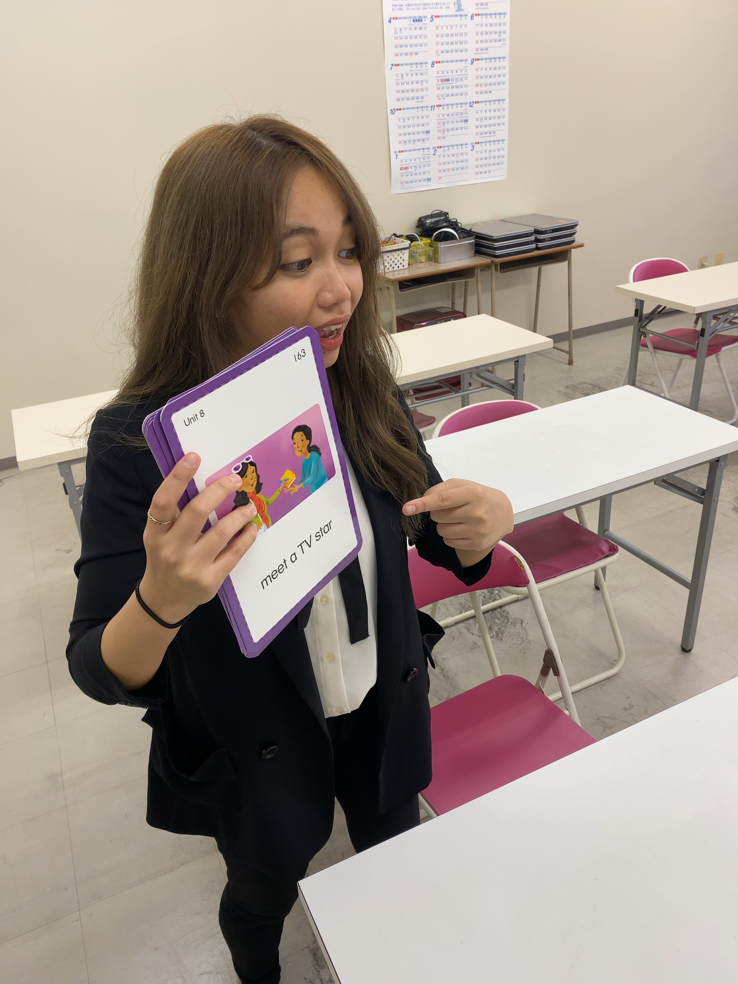 外国人講師 Cindy